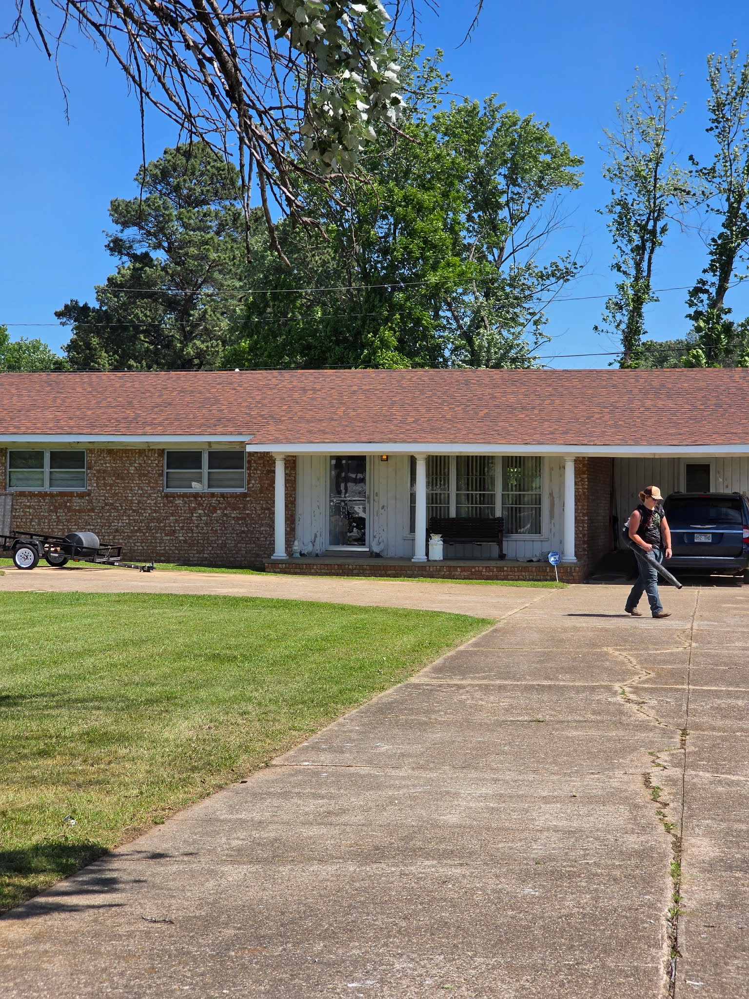 Recent mowing and cleanup work in Stone County